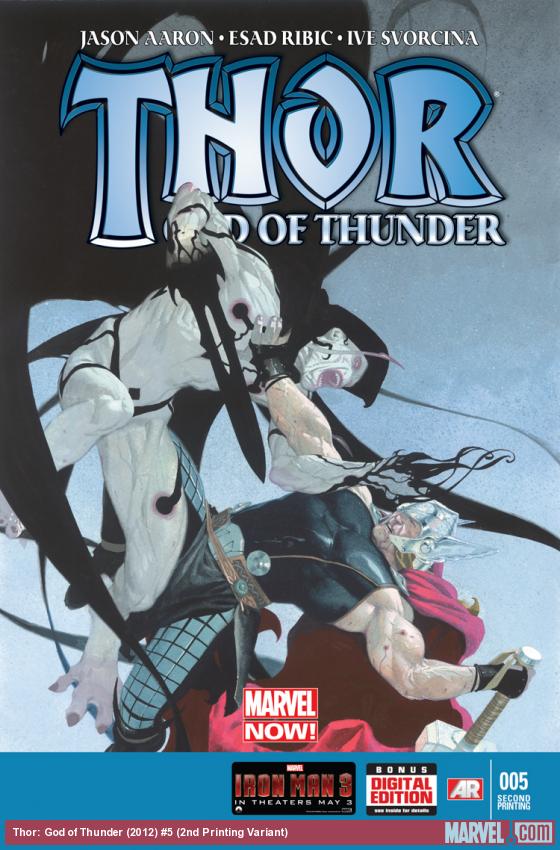 Thor: God of Thunder (2012) #5 (2nd Printing Variant)