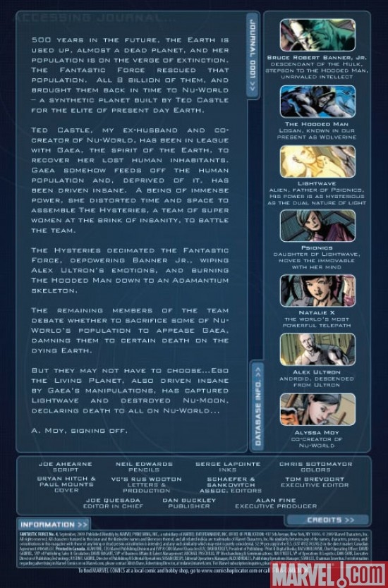 Recap Page