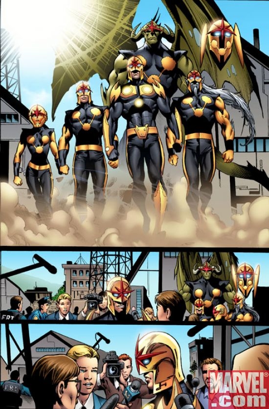NOVA #19 preview art by Wellinton Alves