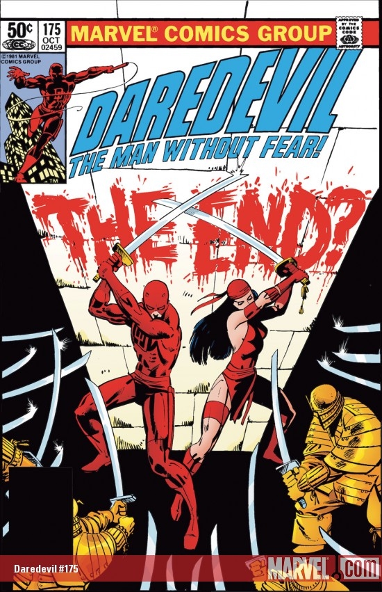 DAREDEVIL #175 COVER