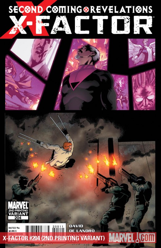 X-Factor (2005) #204 (2ND PRINTING VARIANT)