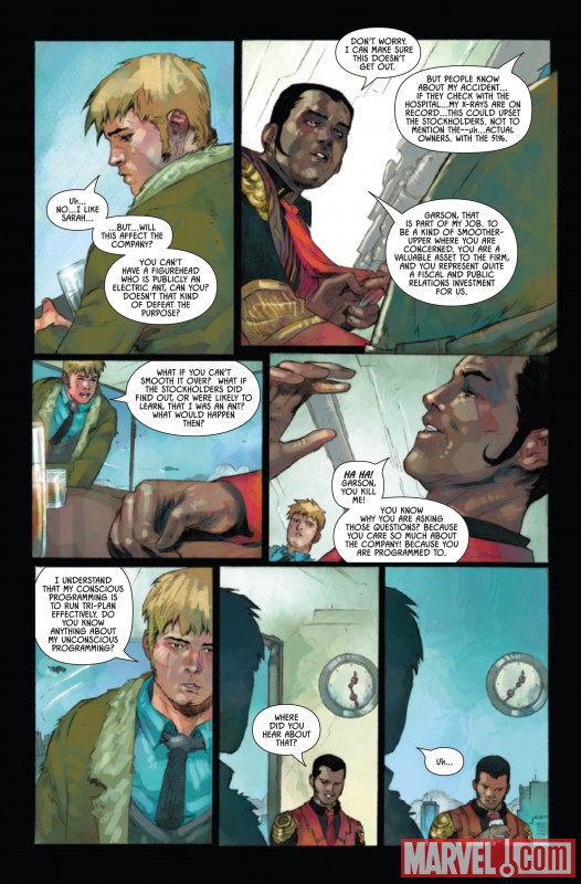 ELECTRIC ANT #3 preview art by Pascal Alixe