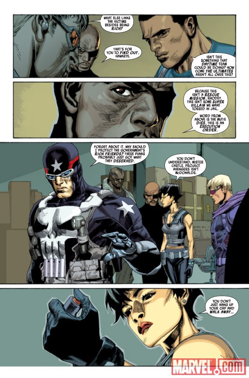 ULTIMATE COMICS AVENGERS 2 #3 preview art by Leinil Francis Yu