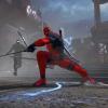 Deadpool prepares for battle in the Deadpool video game