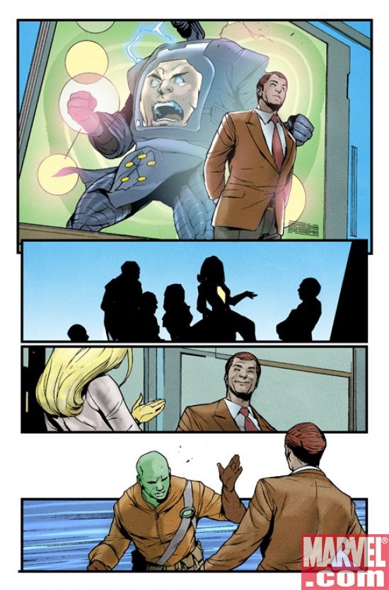 THUNDERBOLTS: INTERNATIONAL INCIDENT preview art by Ben Oliver