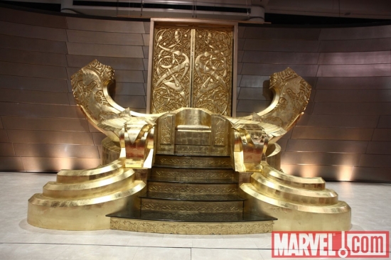 Odin's throne at San Diego Comic-Con