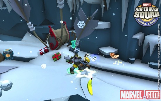 Screenshot of Ultimate Thor from Super Hero Squad Online