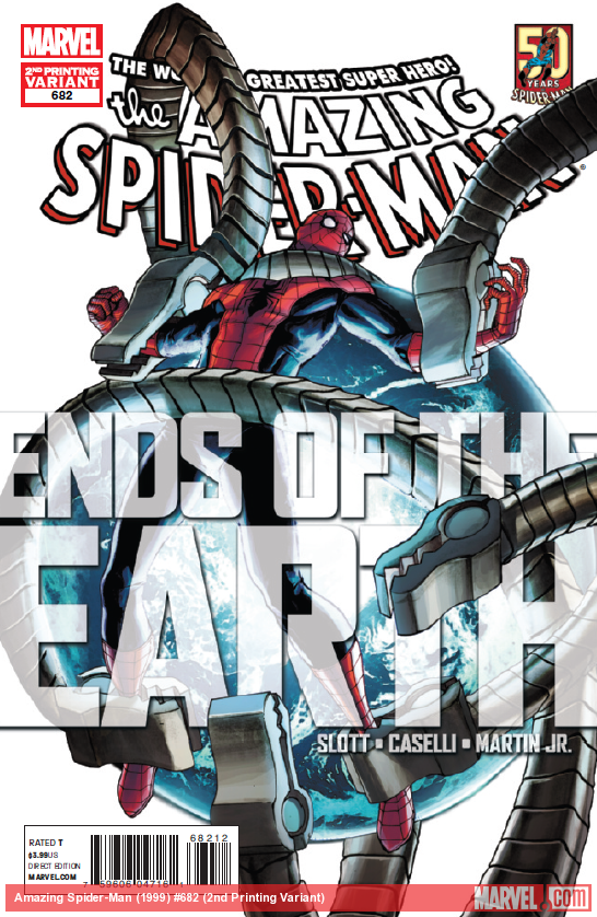 Amazing Spider-Man (1999) #682 (2nd Printing Variant)