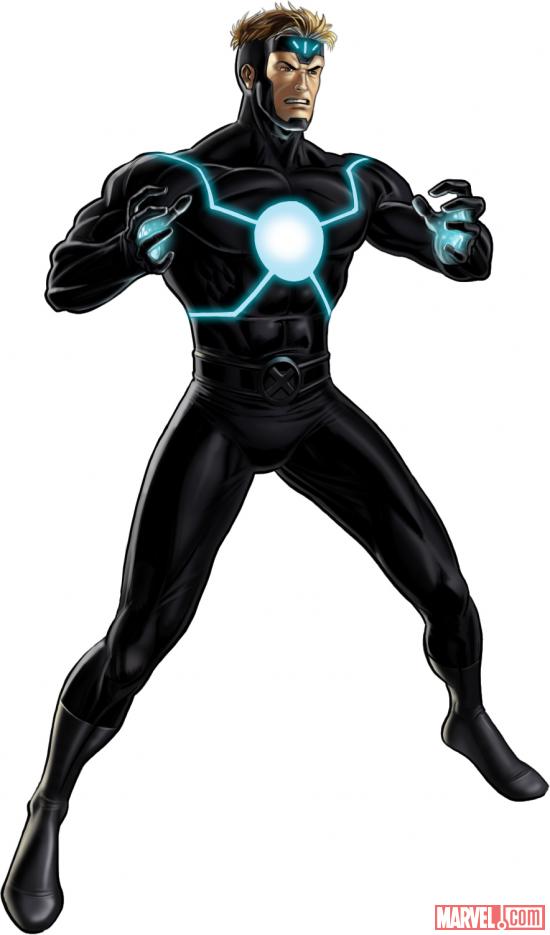 Havok character model from Marvel: Avengers Alliance