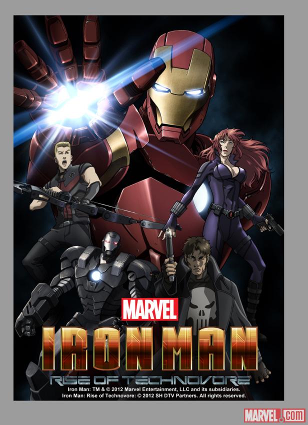 Iron Man: Rise of the Technovore Key Art