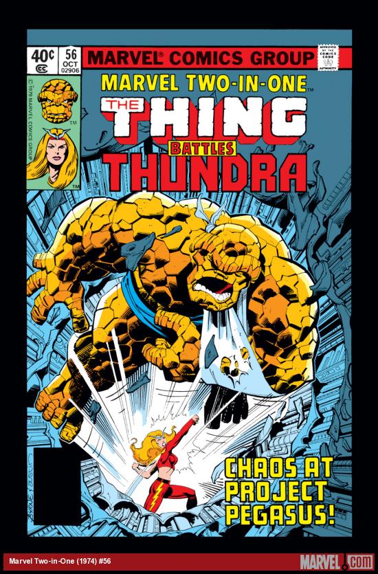 Marvel Two-in-One (1974) #56 Cover