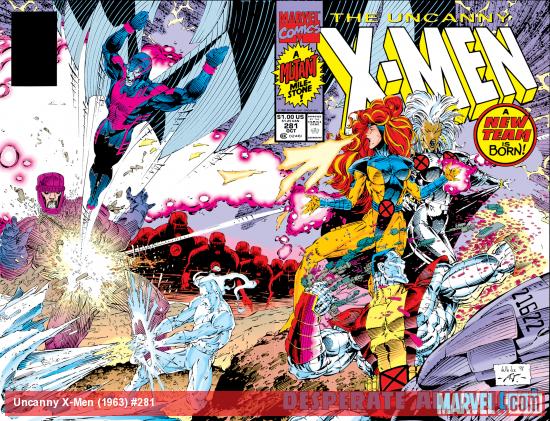 Uncanny X-Men (1963) #281 Cover