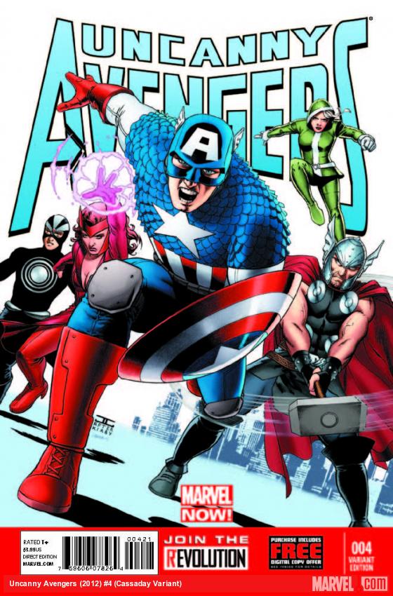 Uncanny Avengers (2012) #4 (Cassaday Variant)