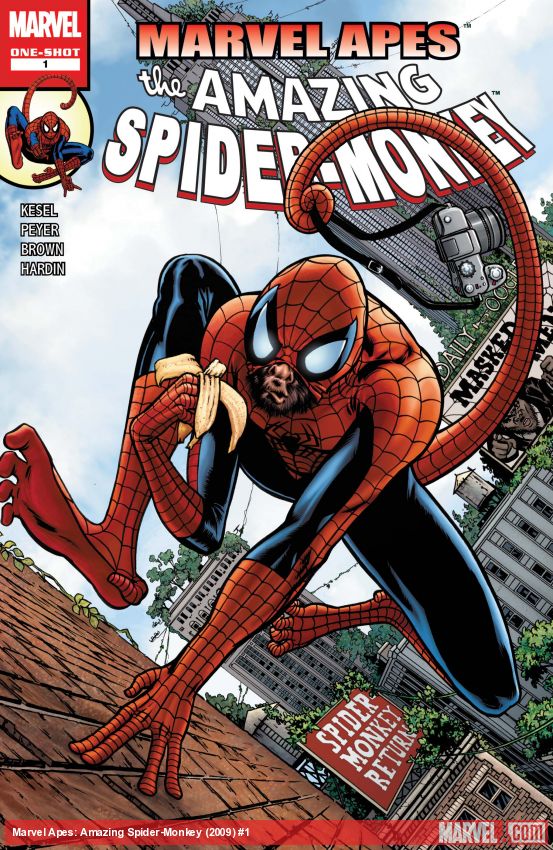 MARVEL APES: AMAZING SPIDER-MONKEY SPECIAL 1 (2009) #1