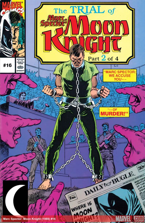 Marc Spector: Moon Knight (1989) #16
