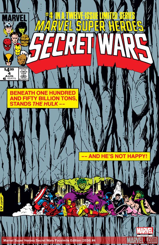 Marvel Super Heroes Secret Wars Facsimile Edition (2024) #4