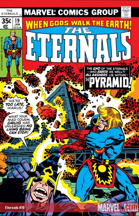 ETERNALS #19 COVER