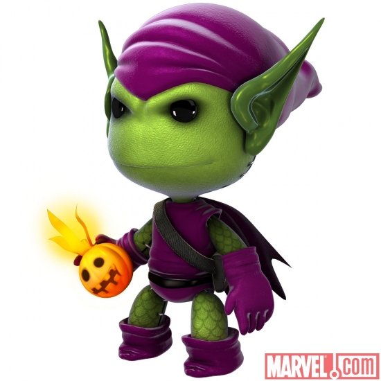 Green Goblin costume in LittleBigPlanet