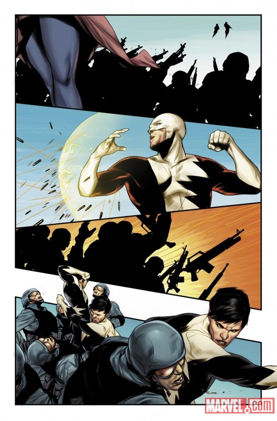 Alpha Flight #0.1 preview art by Ben Oliver