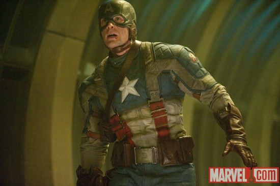 A screenshot from Captain America: The First Avenger