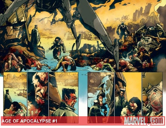 Age of Apocalypse preview art by Roberto De La Torre 