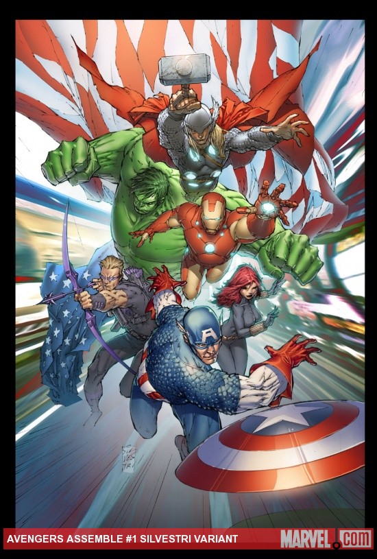 Avengers Assemble #1 cover variant by Marc Silvestri