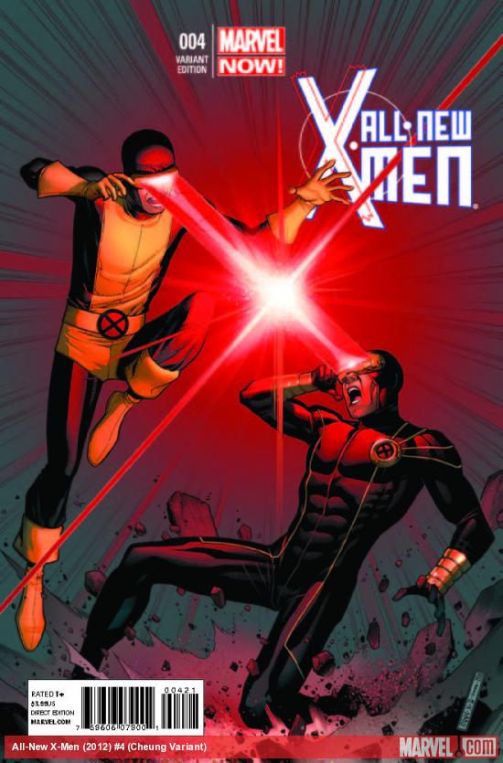 ALL-NEW X-MEN 4 CHEUNG VARIANT (NOW, 1 FOR 50, WITH DIGITAL CODE)