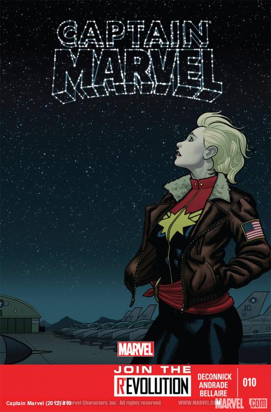 Captain Marvel (2012) #10 Cover