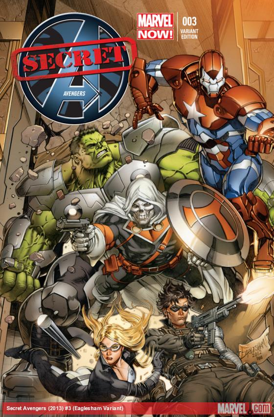 Secret Avengers (2013) #3 (Eaglesham Variant)