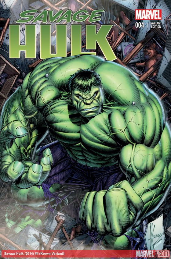 Savage Hulk (2014) #4 (Keown Variant)