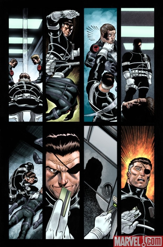 DARK REIGN: THE LIST - SECRET WARRIORS preview art by Ed McGuinness