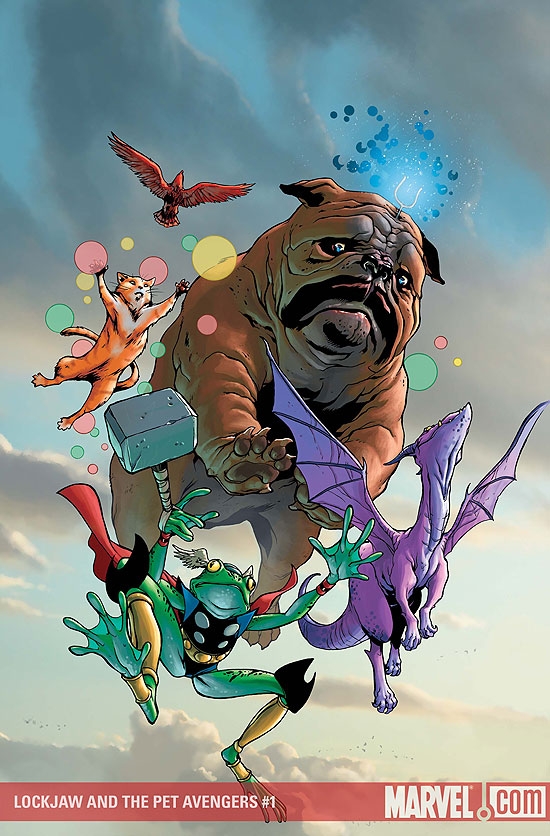 LOCKJAW AND THE PET AVENGERS #1
