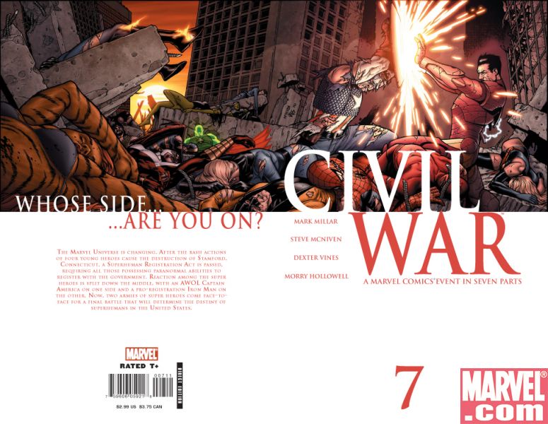 Civil War #7 (McNiven cvr.)