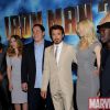 The Iron Man 2 cast at the Iron Man 2 press junket