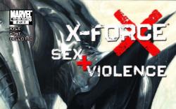 X-Force: Sex and Violence #2 cover by Gabriele Dell'Otto