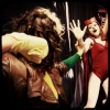 FanExpo 2011: Rogue and Scarlet Witch Cosplayers Battle
