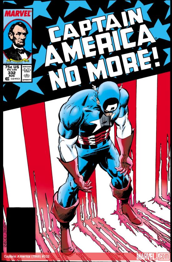 Captain America (1968) #332 Cover