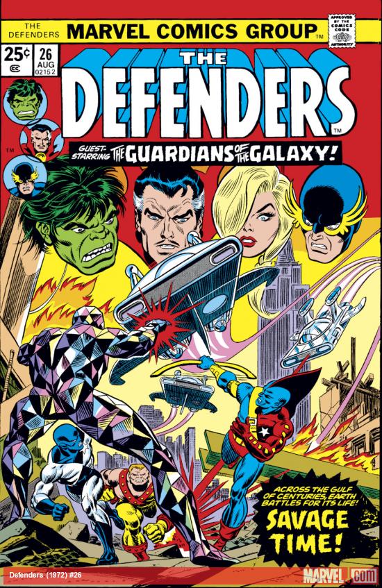 Defenders (1972) #26 Cover