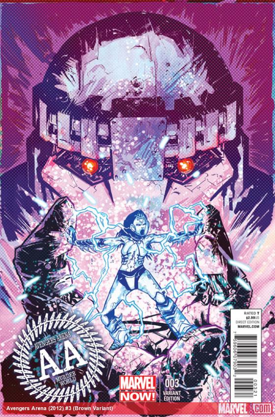 Avengers Arena (2012) #3 (Brown Variant)