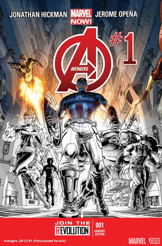 Avengers (2012) #1 (Personalized Variant)