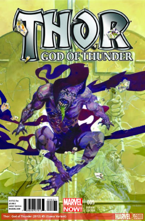 Thor: God of Thunder (2012) #5 (Guera Variant)