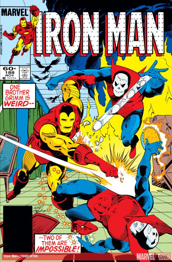 Iron Man (1968) #188 Cover