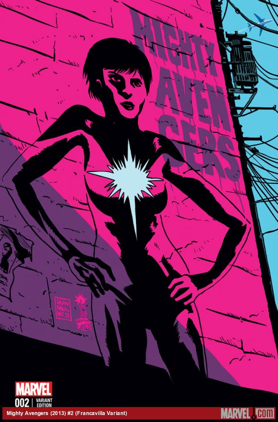 Mighty Avengers (2013) #2 (Francavilla Variant)