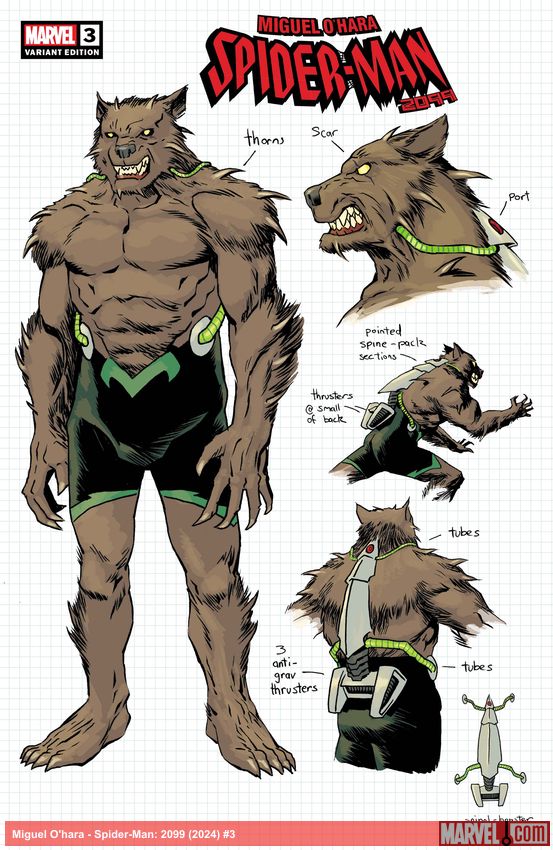 Miguel O'hara - Spider-Man: 2099 (2024) #3 (Variant)