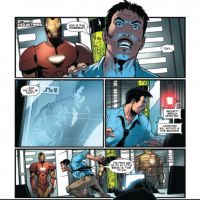 IRON MAN VS. WHIPLASH #4 Art by Phil Briones