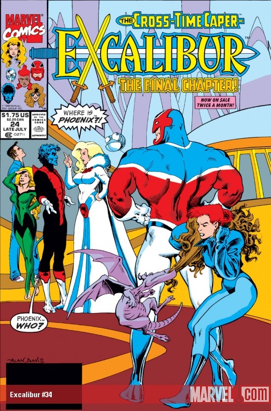 EXCALIBUR #34 COVER