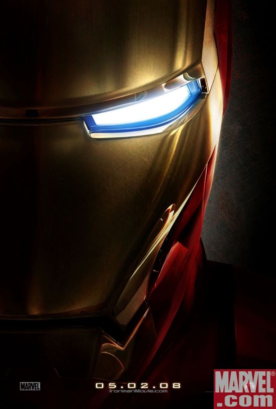 Iron Man movie one-sheet poster