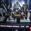 Marvel Origins Iron Man, Punisher, Wolverine, Hulk, Spider-Man and Daredevil Statues