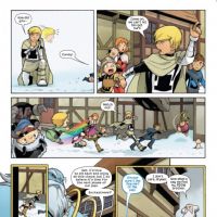 THOR AND THE WARRIORS FOUR #3 preview art by Gurihiru