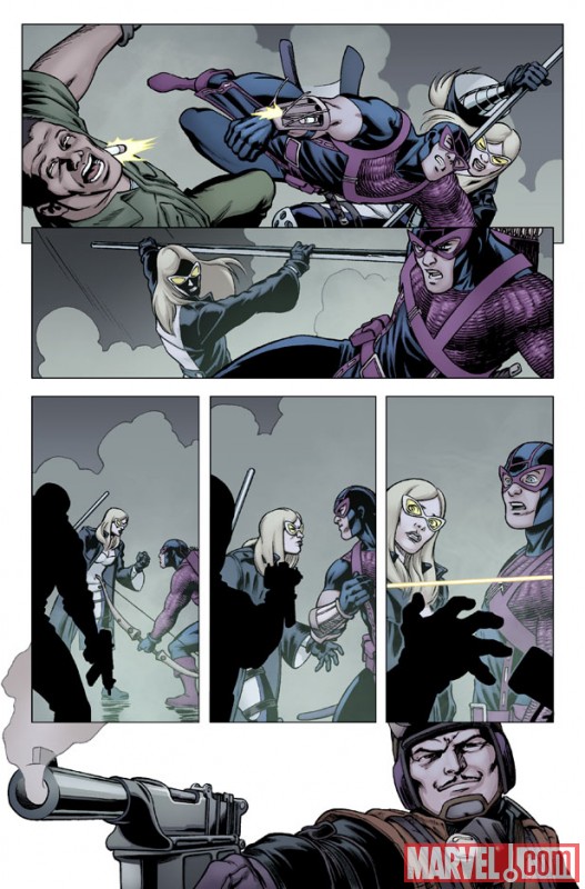 HAWKEYE & MOCKINGBIRD #3 preview art by David Lopez 4